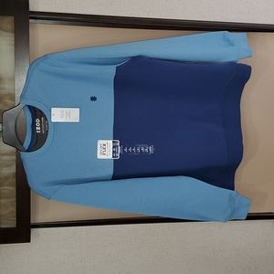 Izod Advantage Performance Crew Neck Sweatshirt Medium